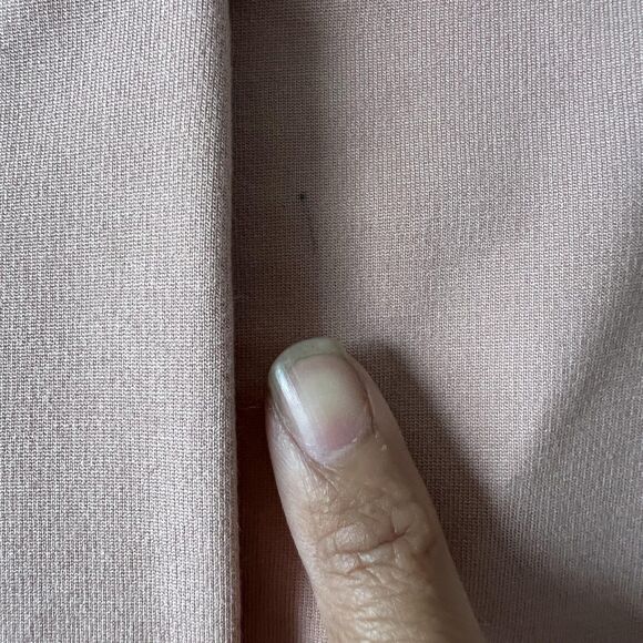 MaxMara Pants Women Small 26" Waist Pink Cropped Straight Dress Ankle Trousers - Picture 15 of 15